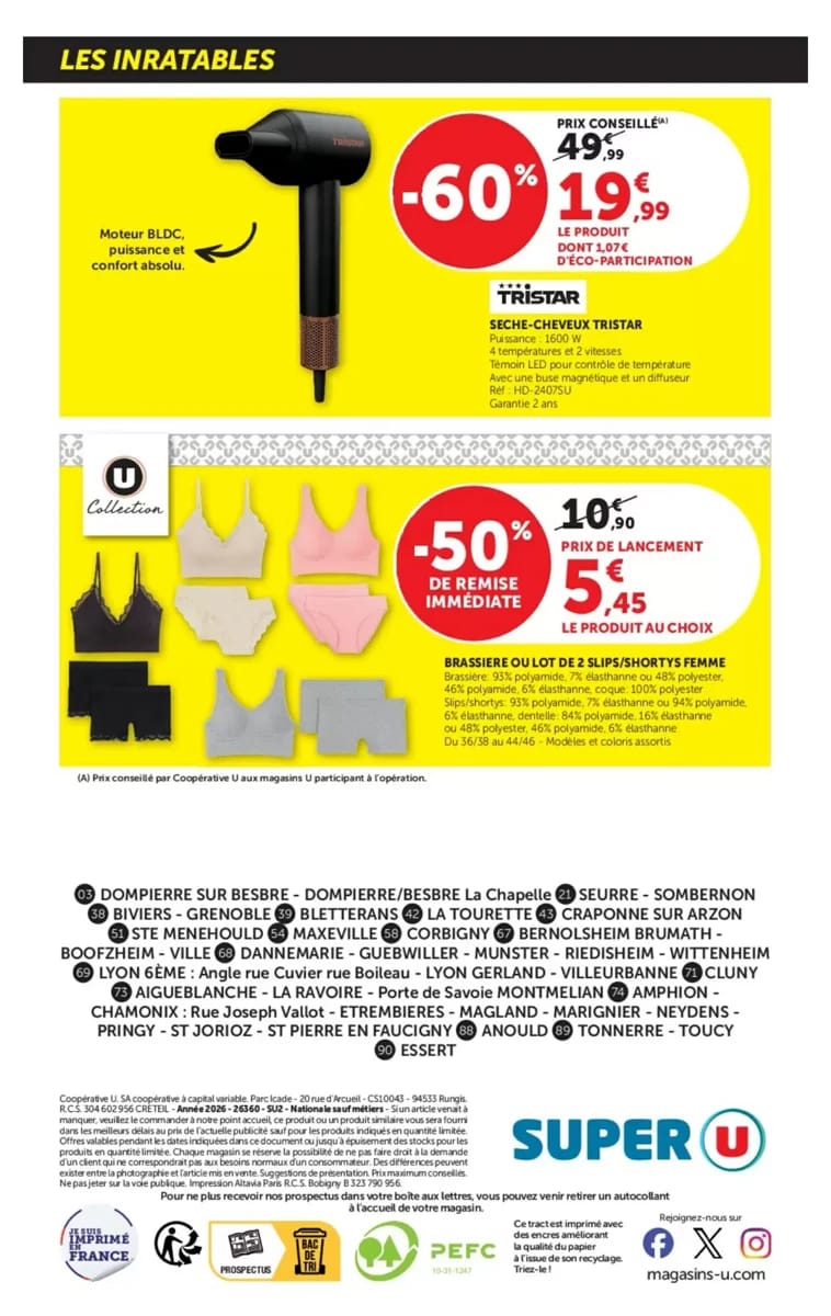 Catalogue Super U, page 32 sur 32