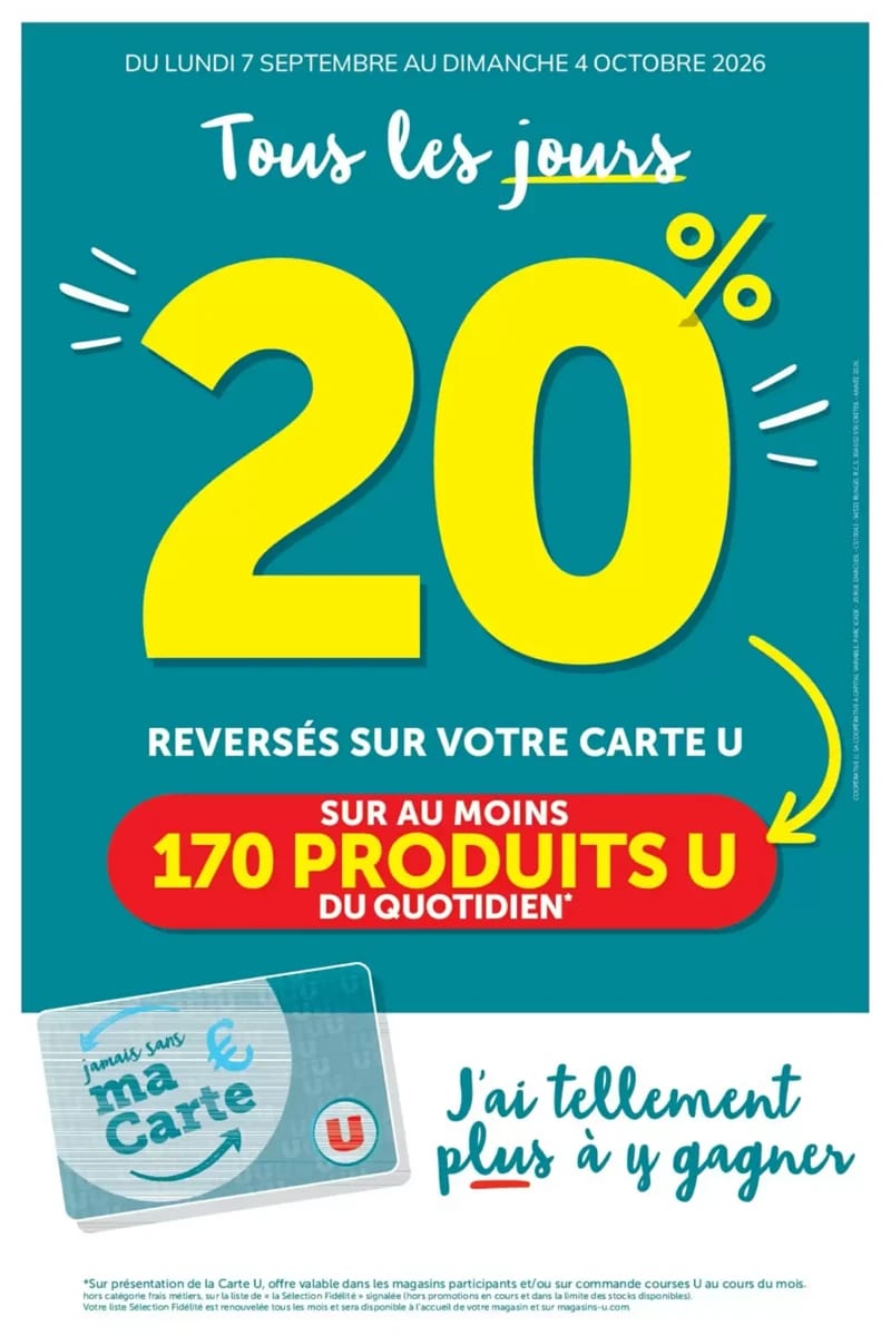 Catalogue Super U, page 1 sur 44