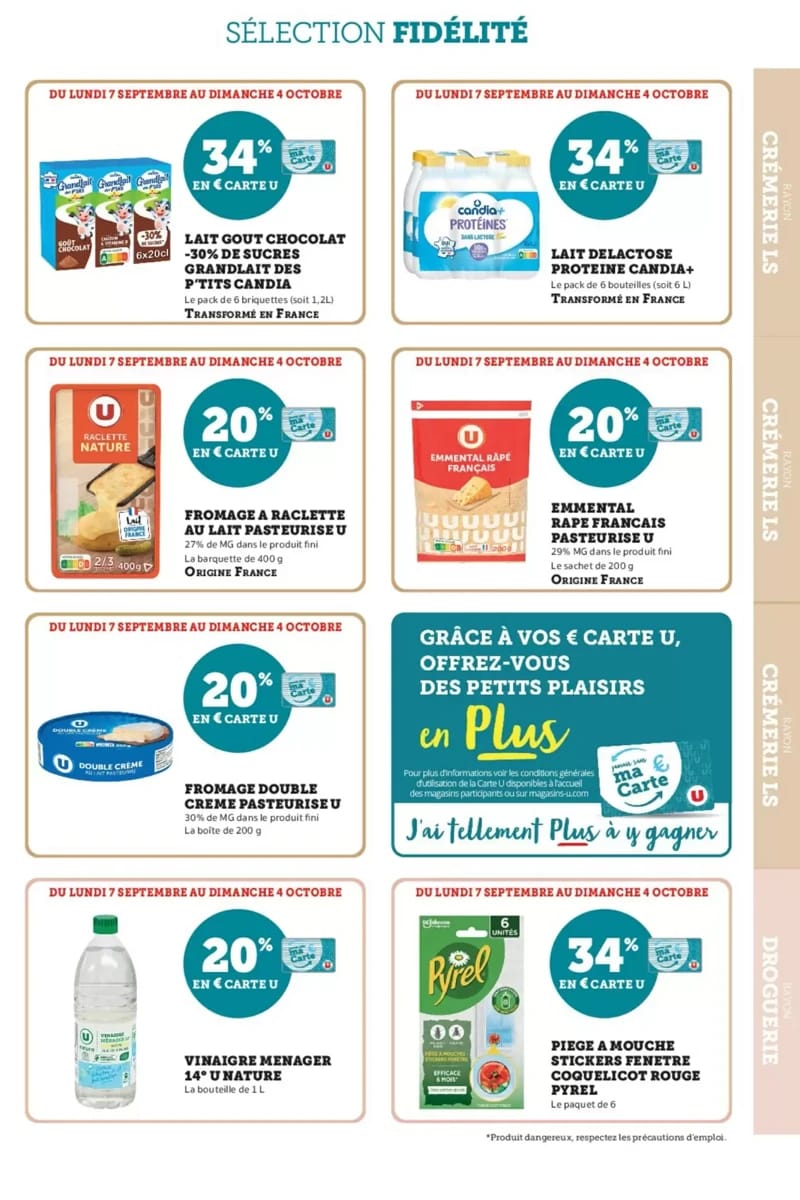 Catalogue Super U, page 9 sur 44