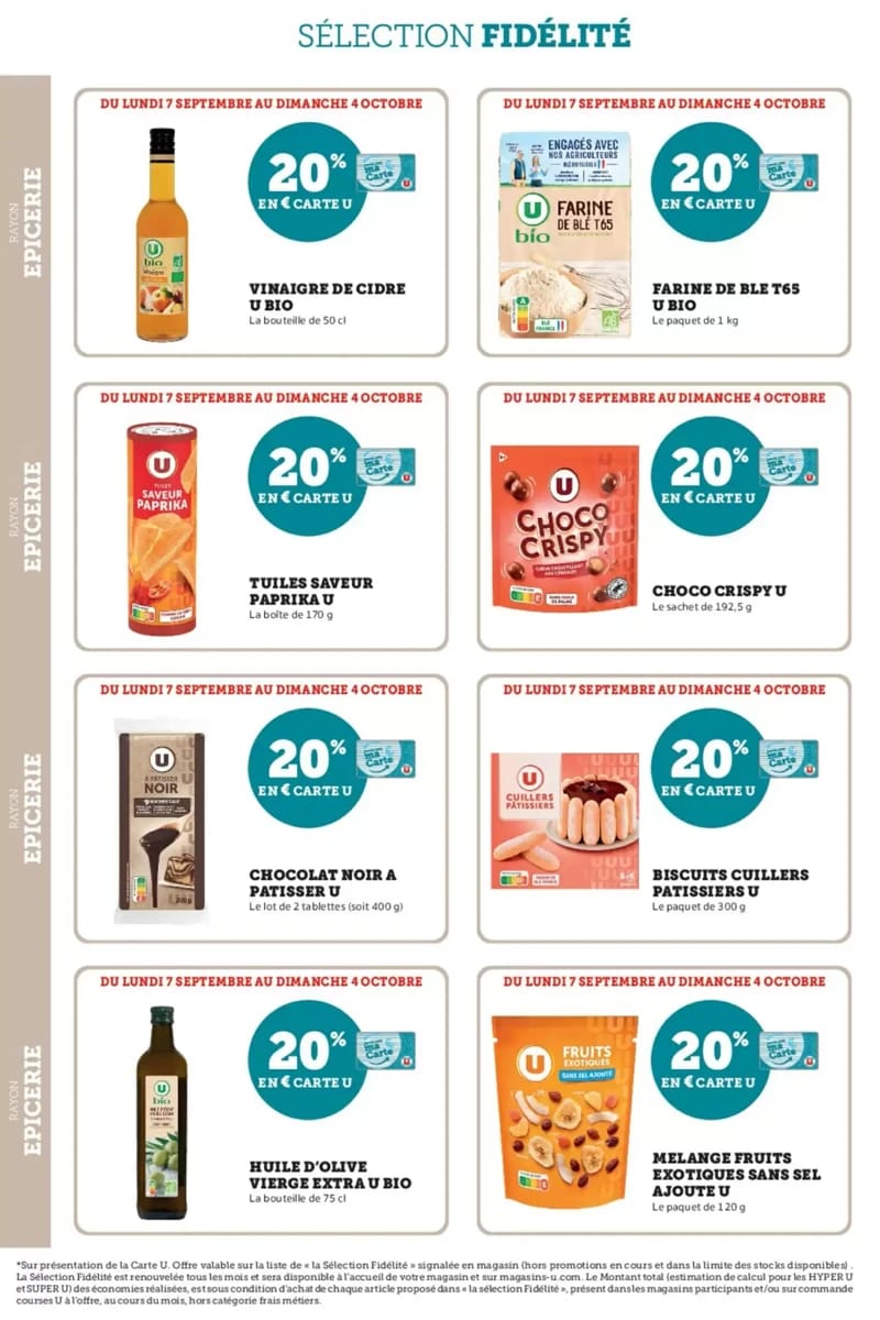 Catalogue Super U, page 20 sur 44