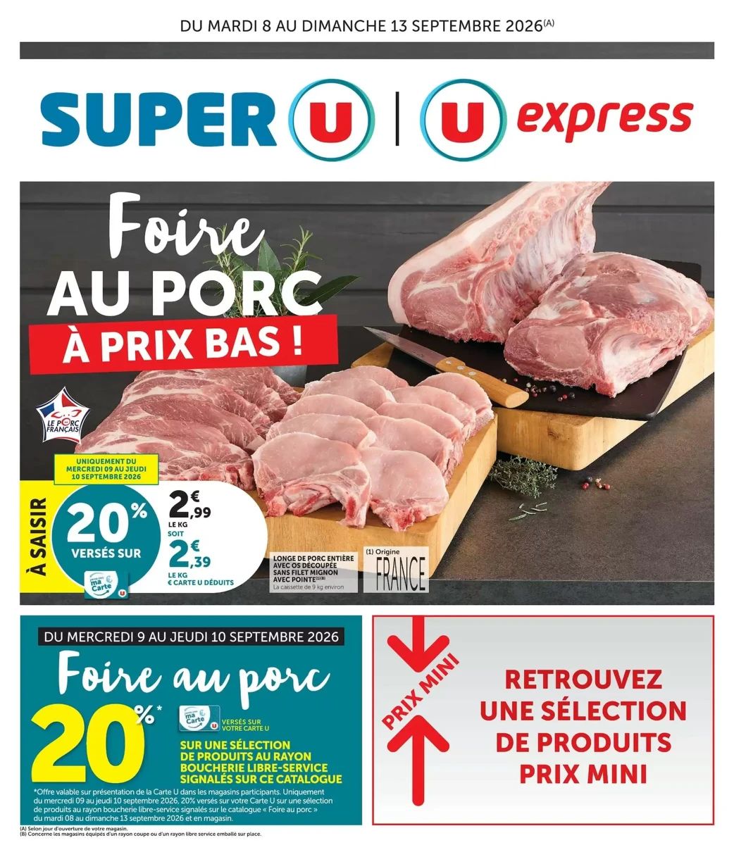 Catalogue Super U, page 1 sur 12