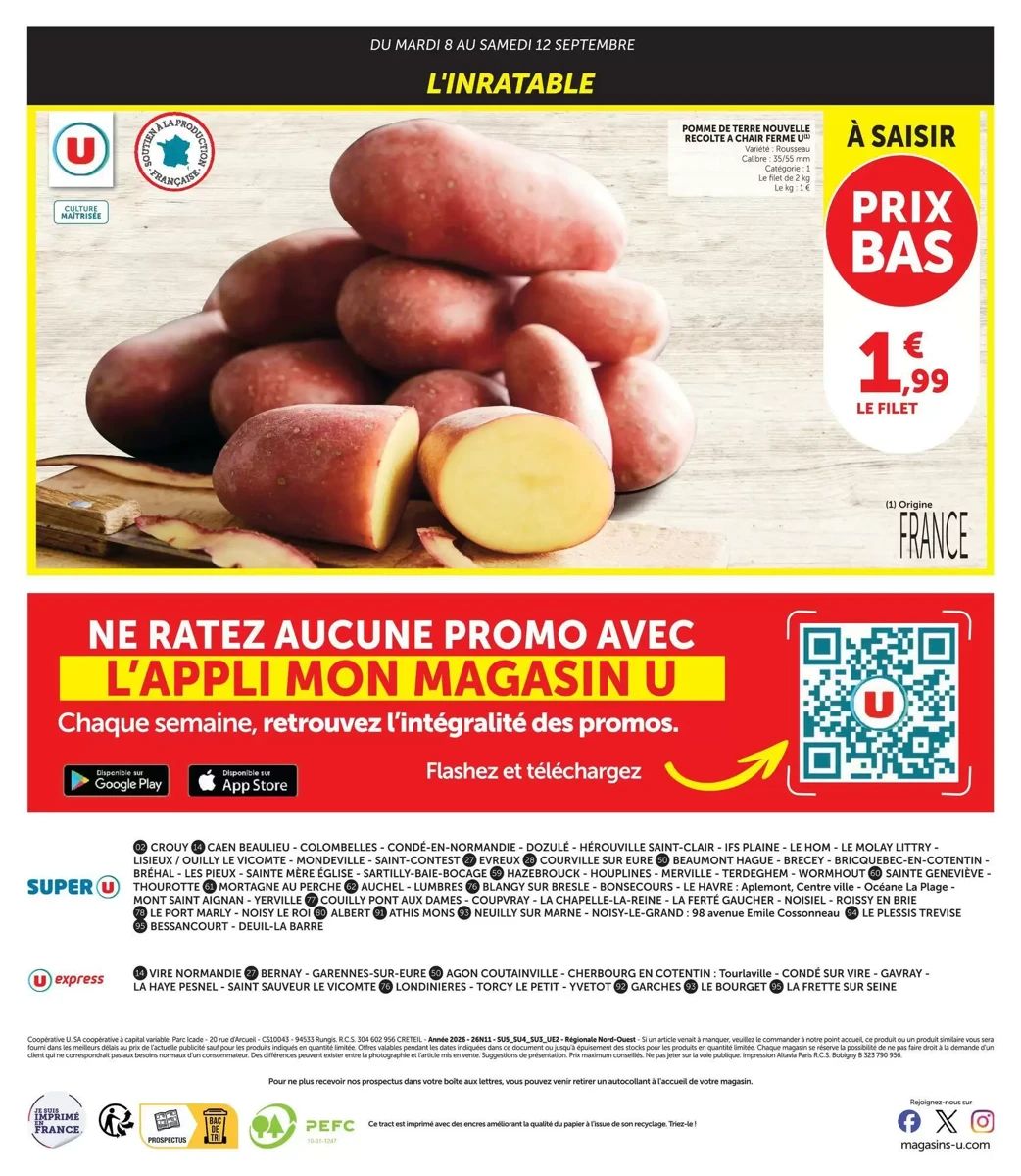 Catalogue Super U, page 12 sur 12
