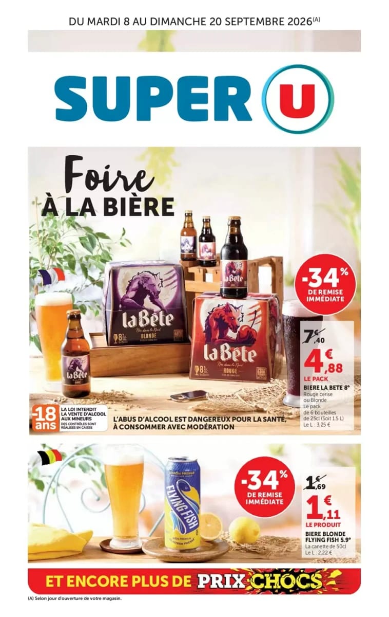 Catalogue Super U, page 1 sur 11