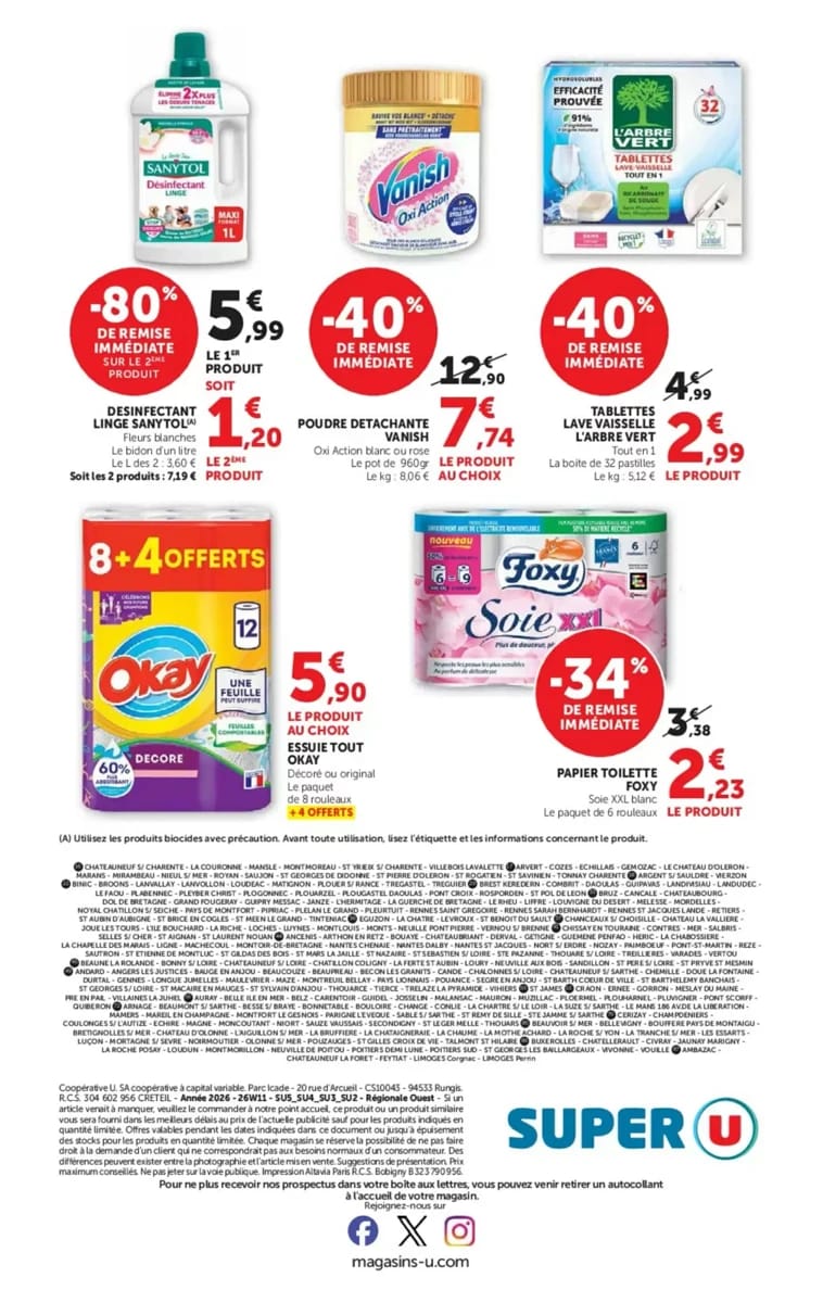 Catalogue Super U, page 11 sur 11