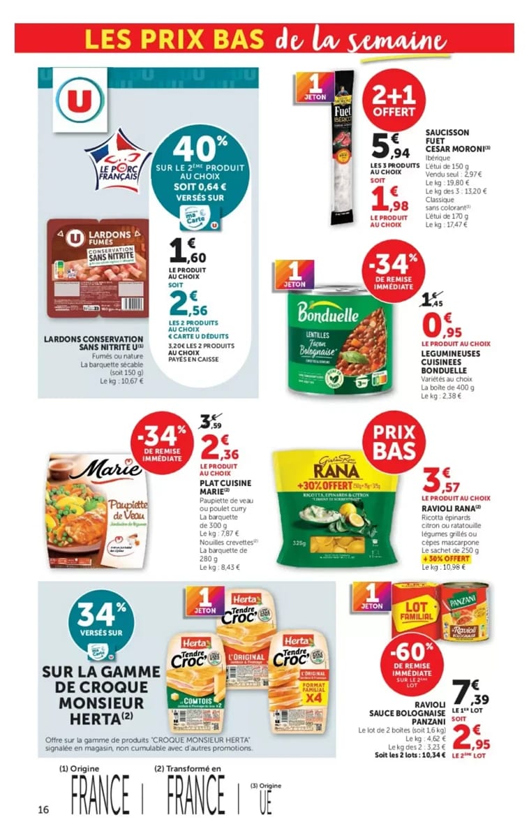 Catalogue Super U, page 16 sur 36