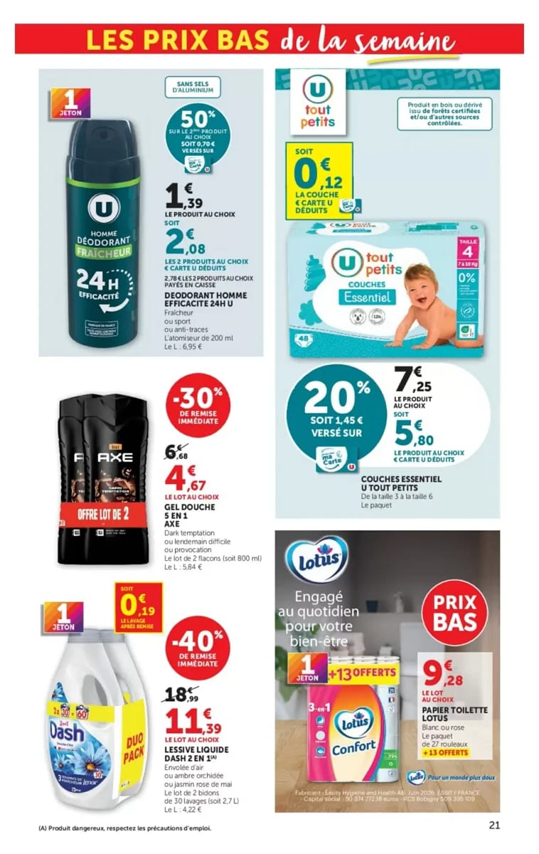 Catalogue Super U, page 21 sur 36