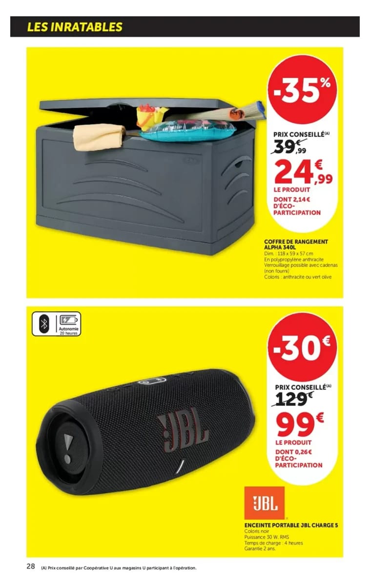 Catalogue Super U, page 28 sur 36