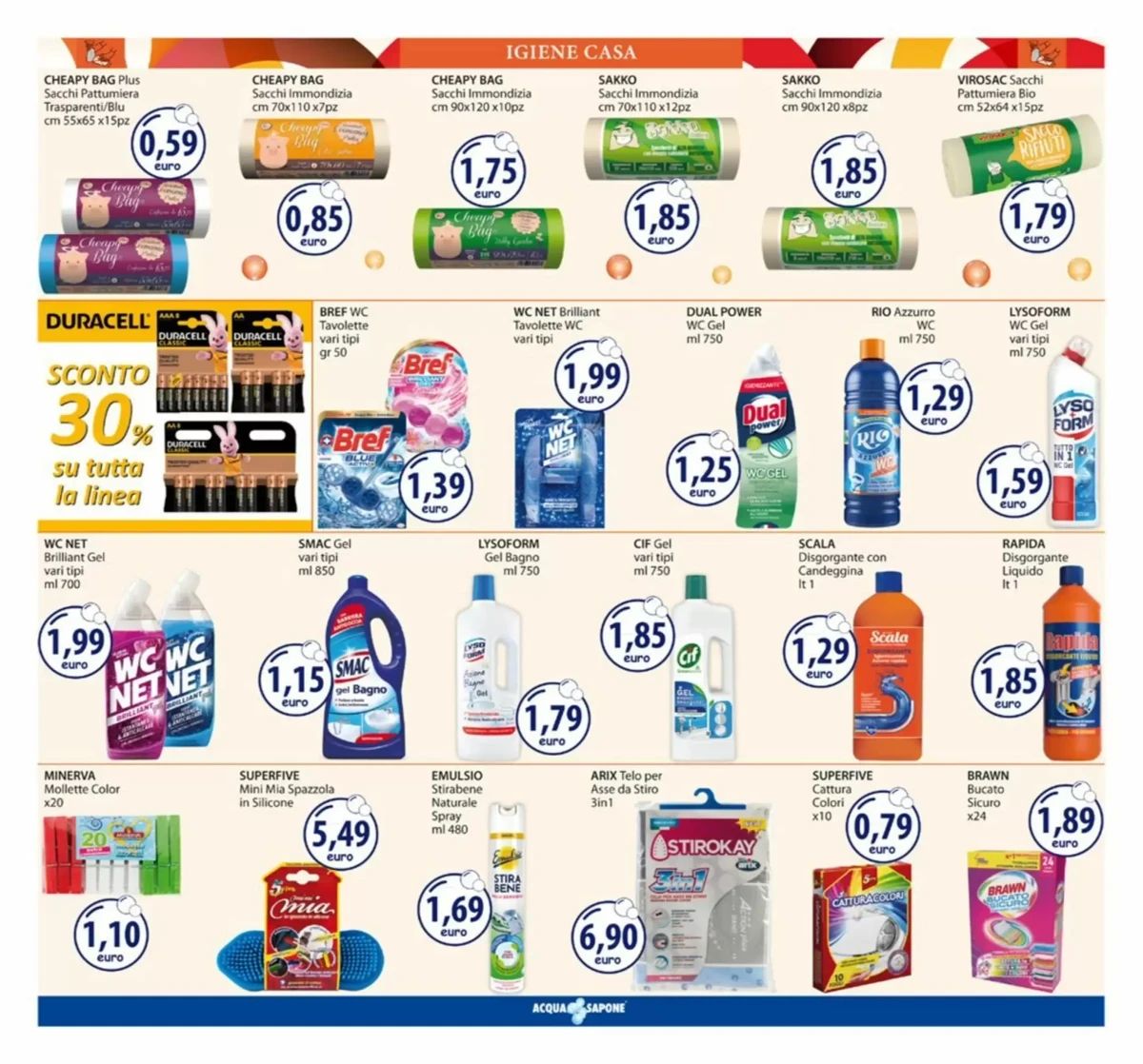 Volantino Acqua & Sapone, pagina 18 di 20