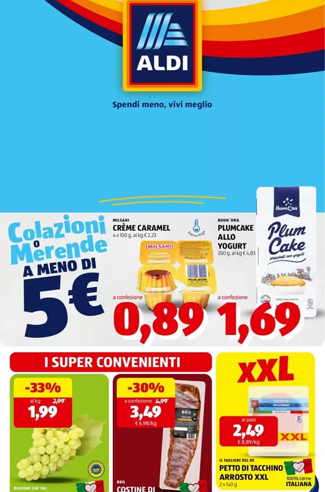 Copertina del volantino Aldi, valido 7–13 settembre 2026