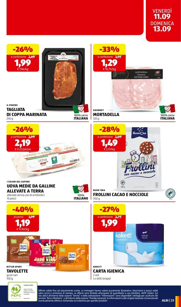 Volantino Aldi, pagina 23 di 34