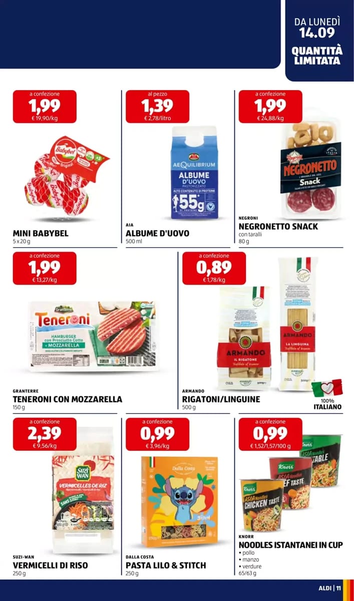 Volantino Aldi, pagina 13 di 34