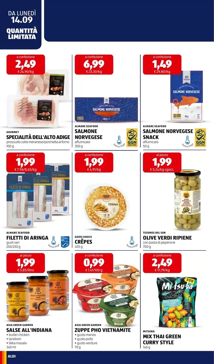 Volantino Aldi, pagina 18 di 34