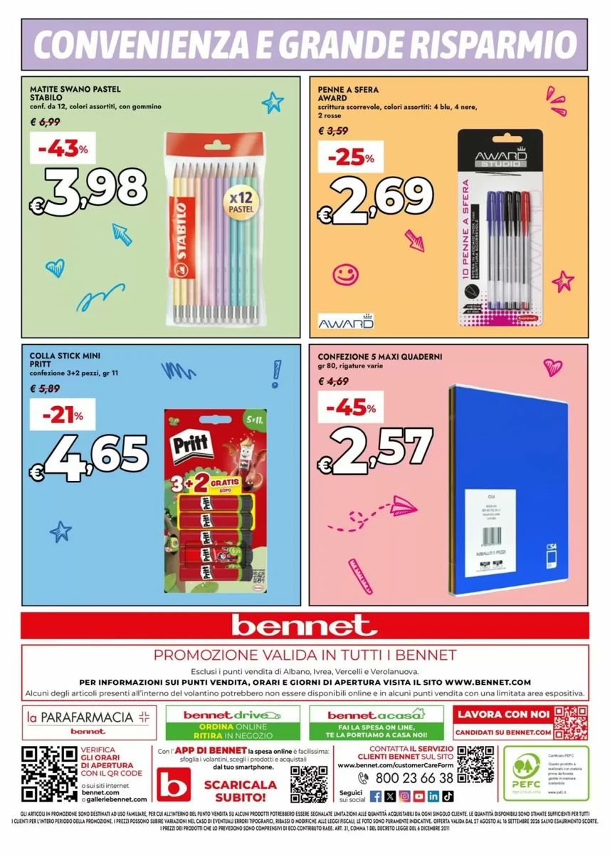 Volantino Bennet, pagina 16 di 16