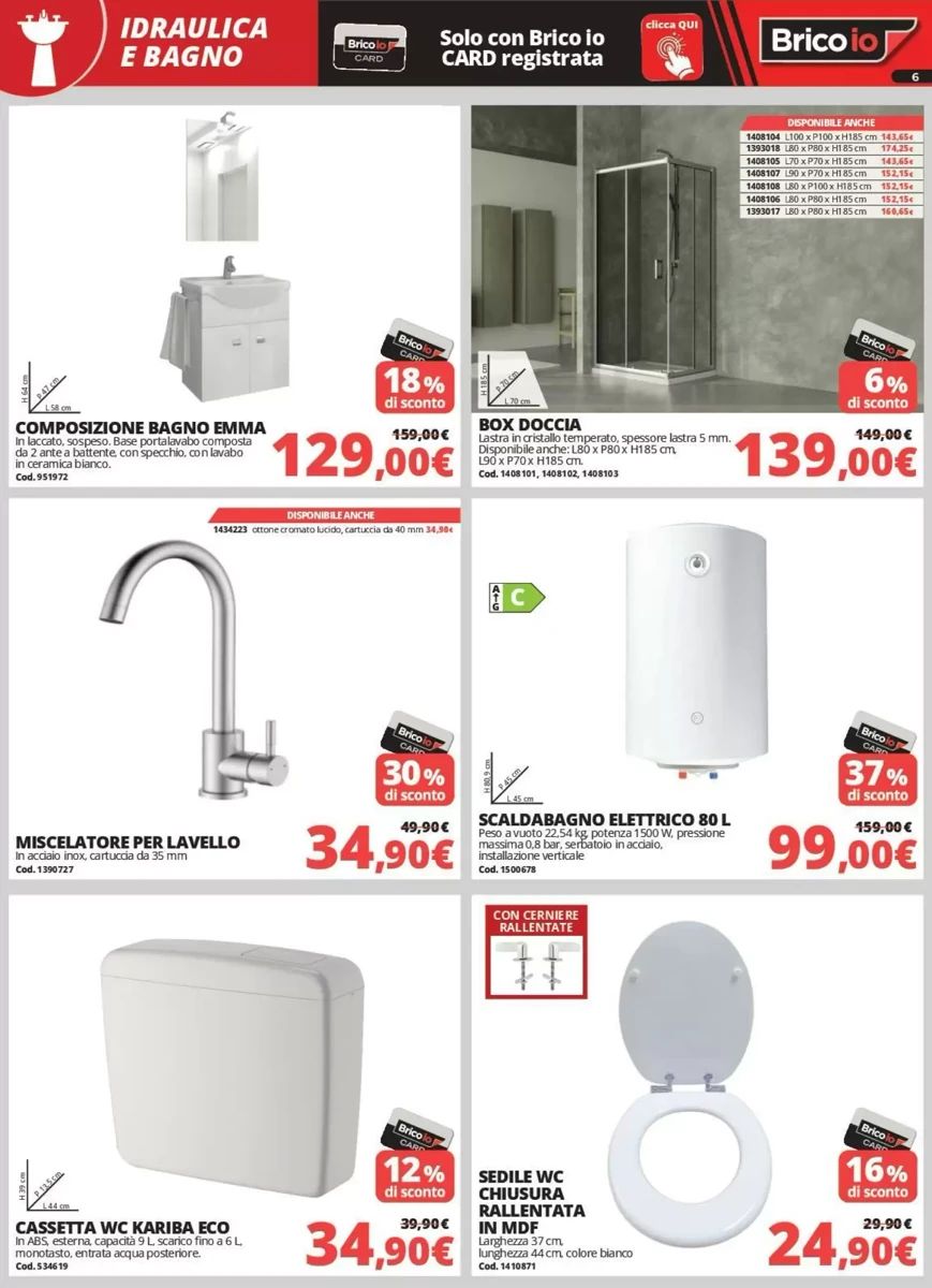Volantino Brico IO, pagina 6 di 9