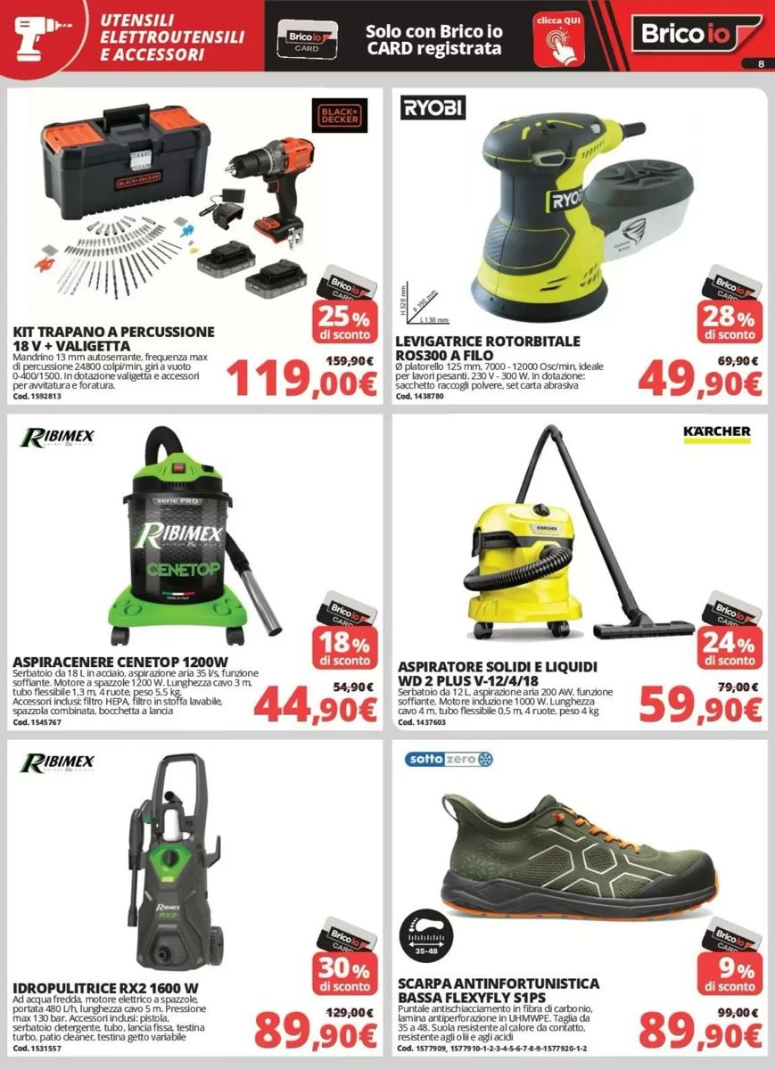 Volantino Brico IO, pagina 8 di 9