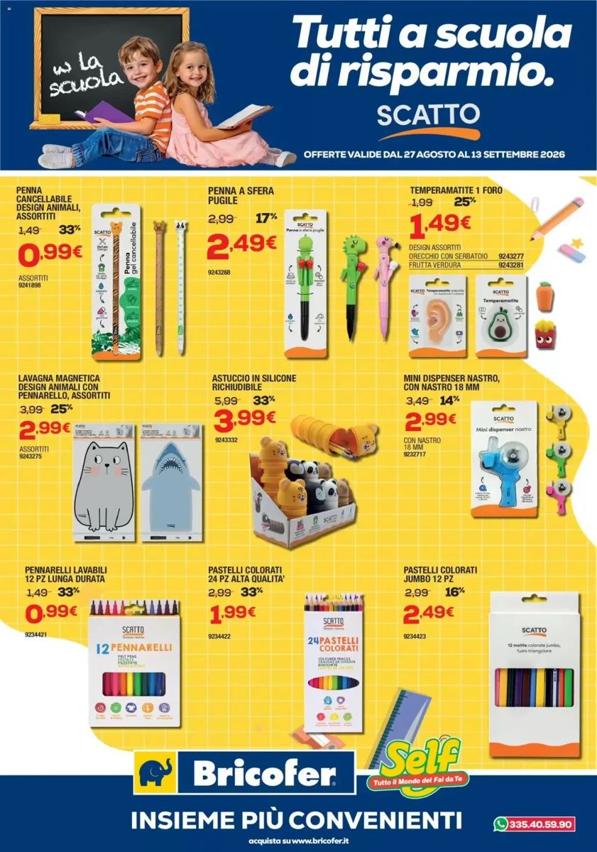Volantino Bricofer, pagina 1 di 4
