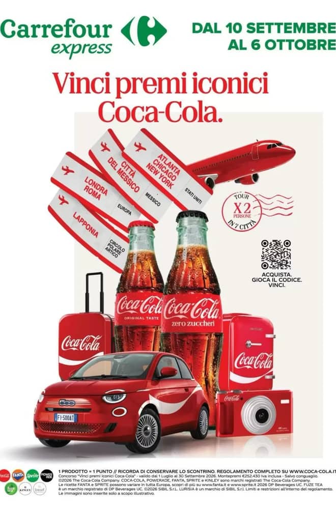 Copertina del volantino Carrefour Express, valido 10 settembre 2026 – 6 ottobre 2026