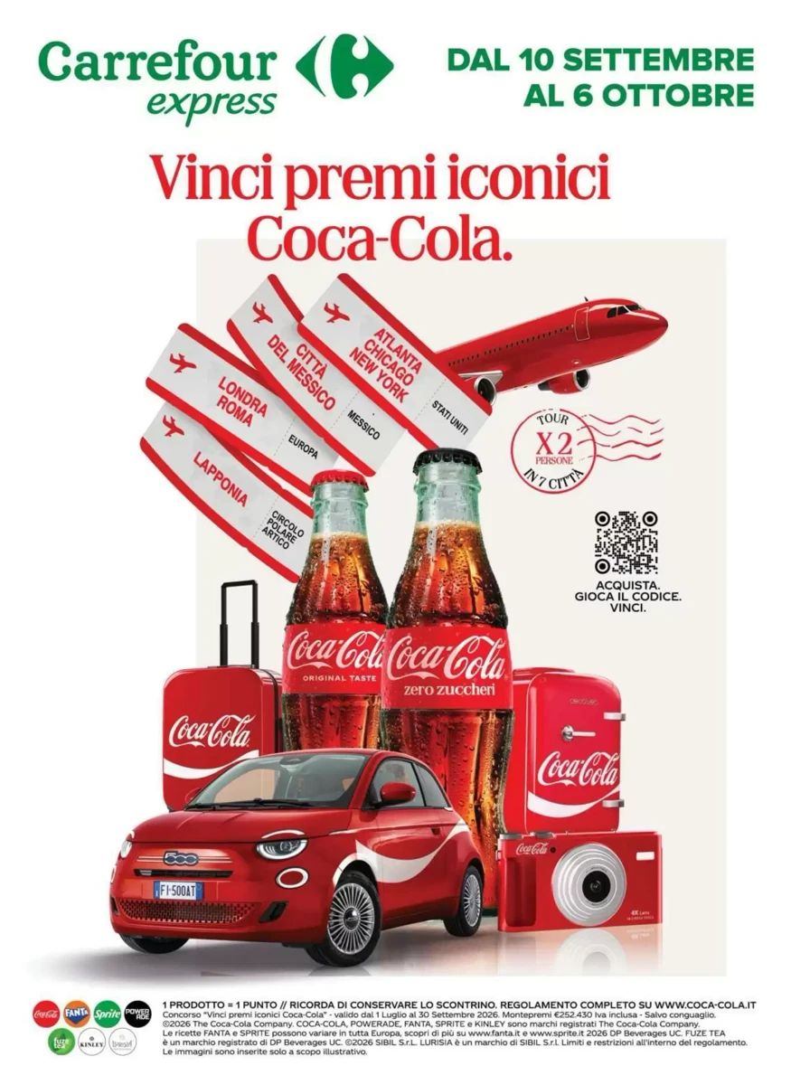 Volantino Carrefour Express, pagina 1 di 2
