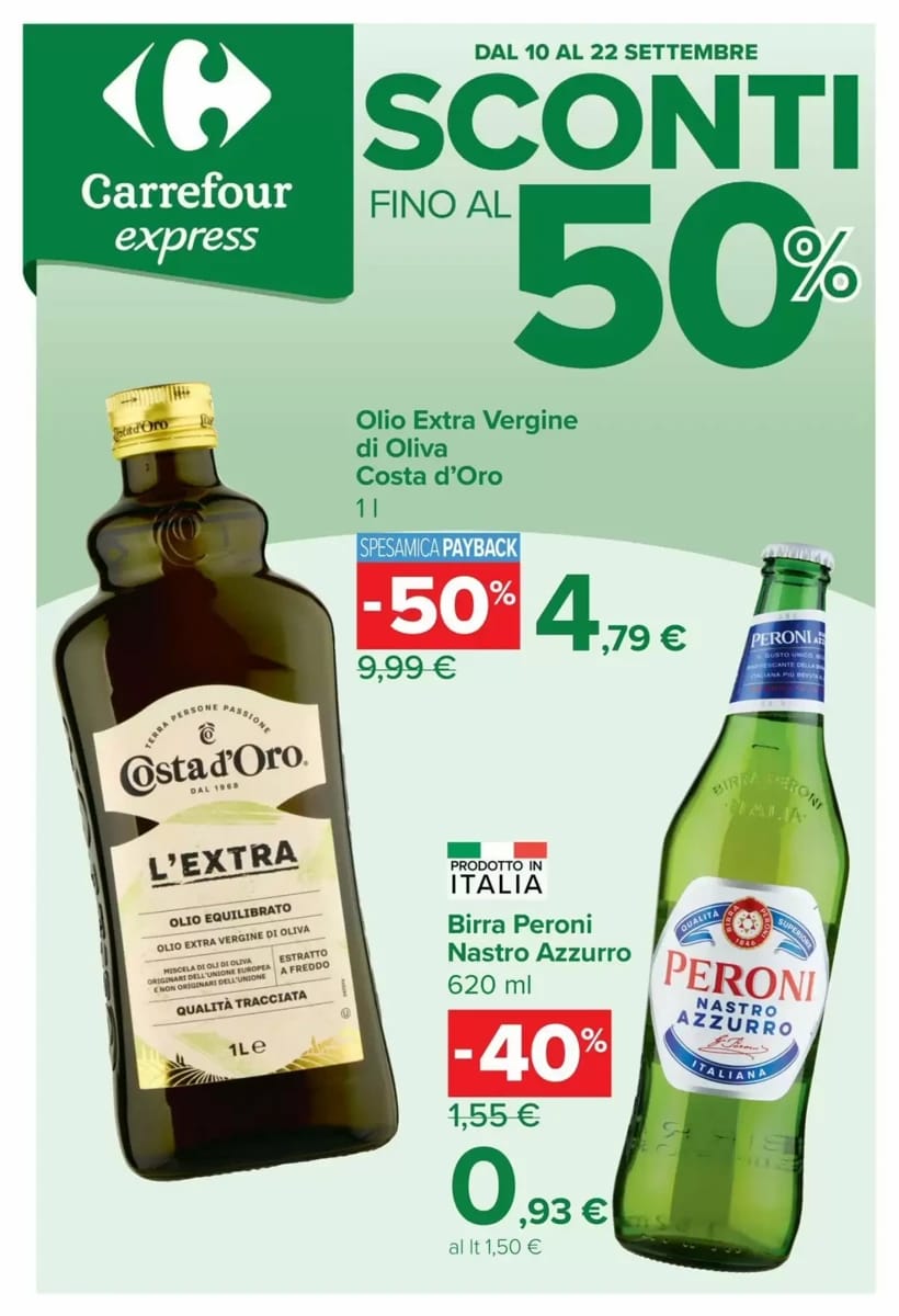 Volantino Carrefour Express, pagina 1 di 18