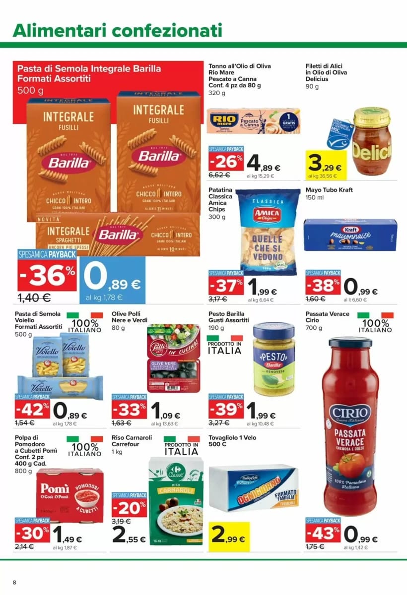 Volantino Carrefour Express, pagina 8 di 18