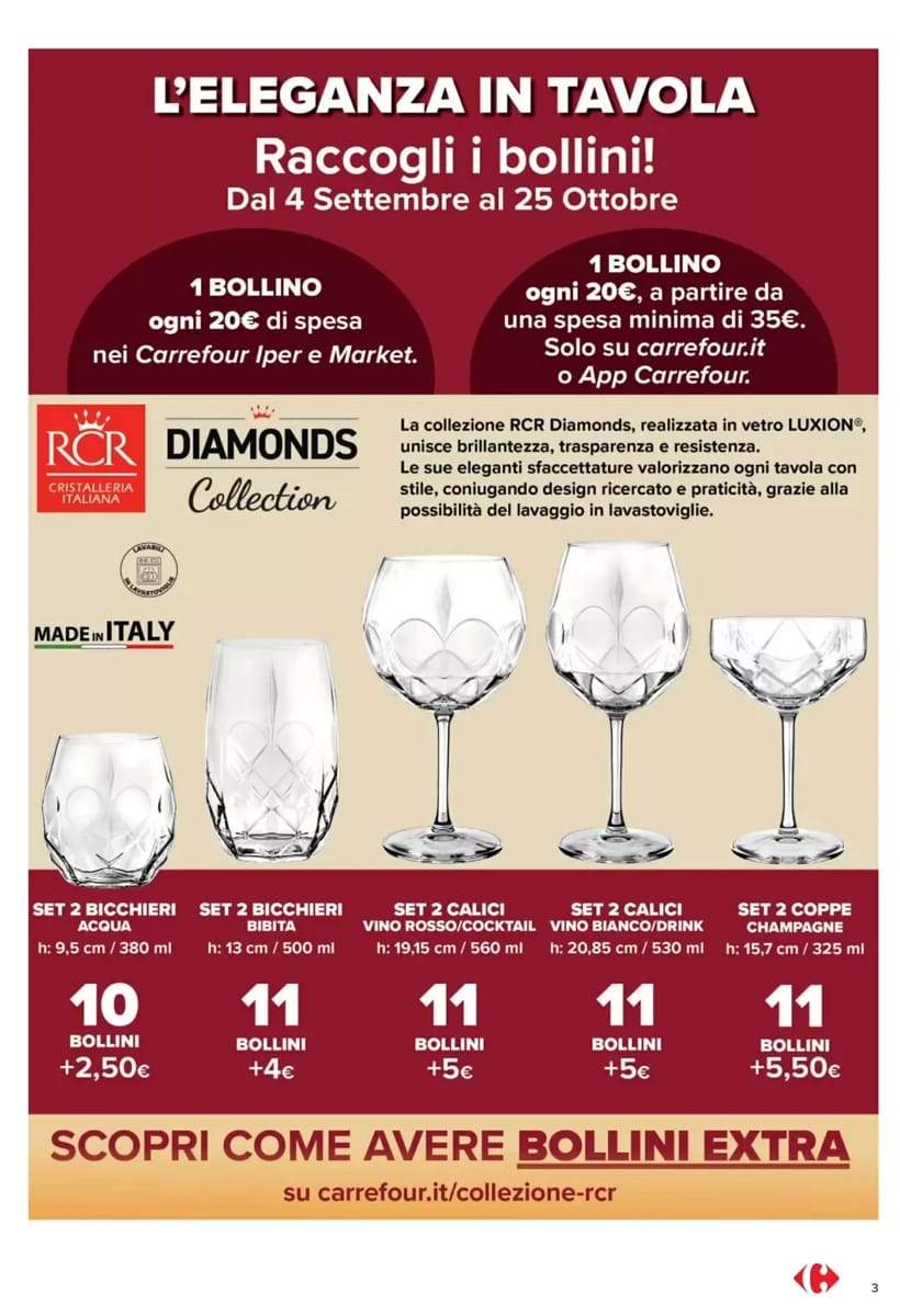 Volantino Carrefour Market, pagina 3 di 20