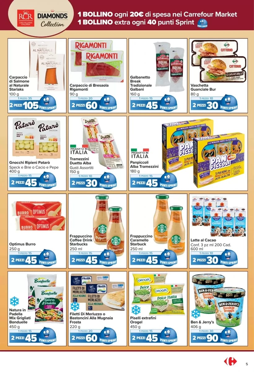 Volantino Carrefour Market, pagina 5 di 20