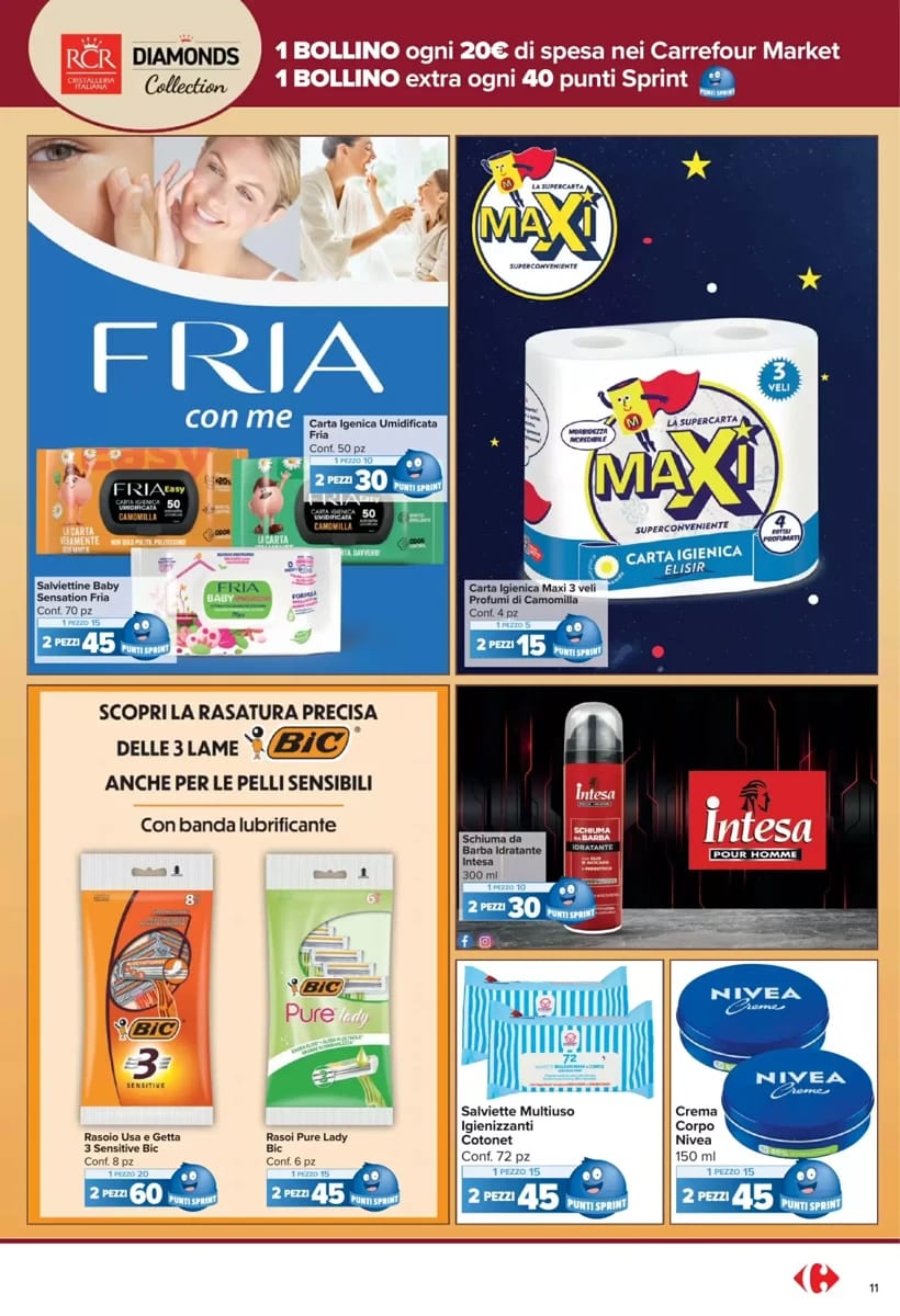 Volantino Carrefour Market, pagina 11 di 20
