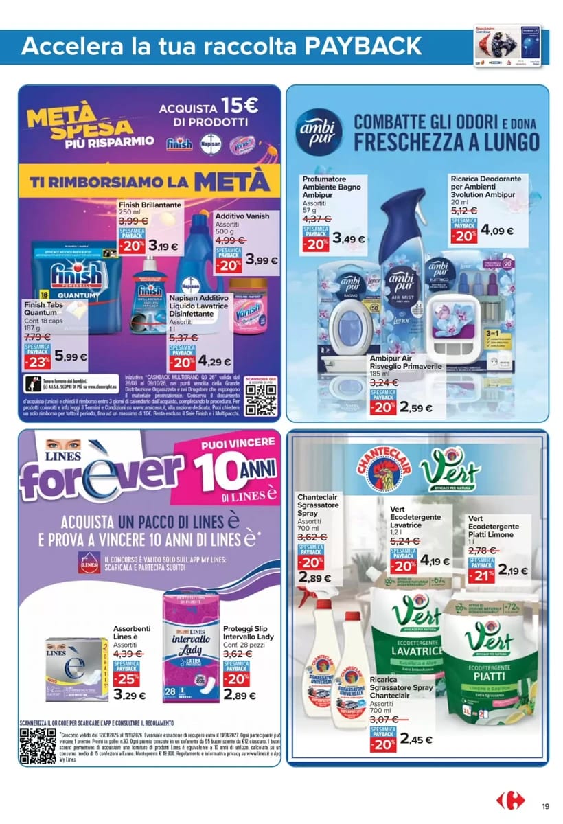 Volantino Carrefour Market, pagina 19 di 20