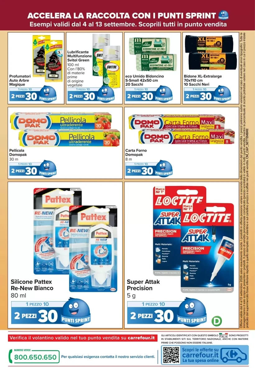 Volantino Carrefour Market, pagina 20 di 20