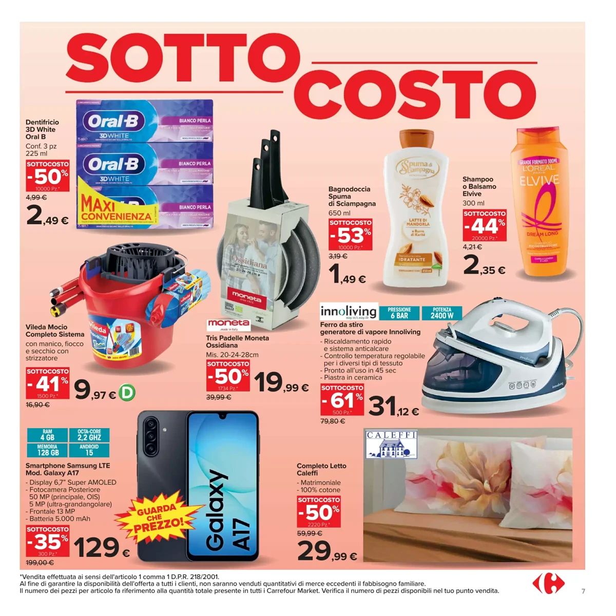 Volantino Carrefour Market, pagina 7 di 30