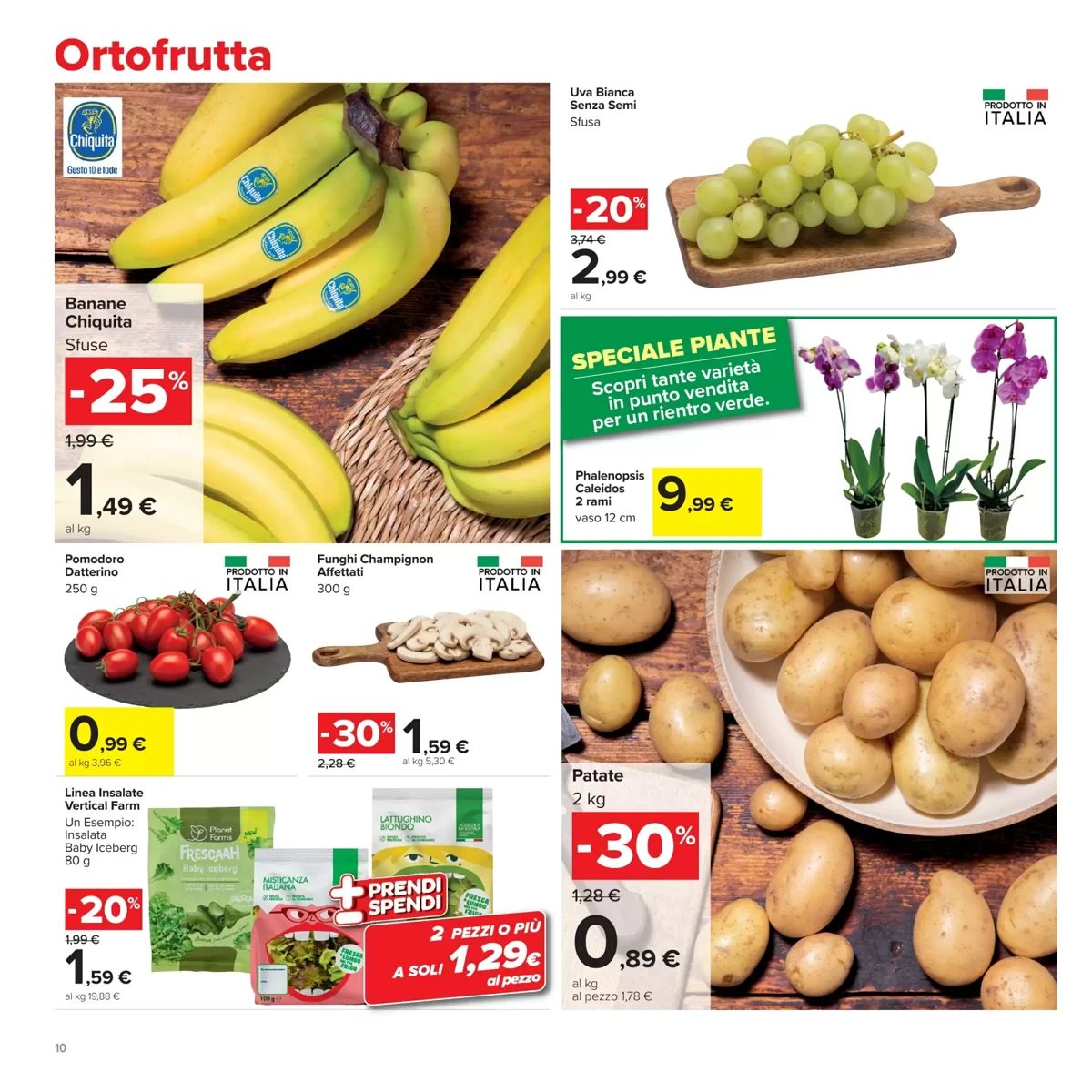 Volantino Carrefour Market, pagina 10 di 30