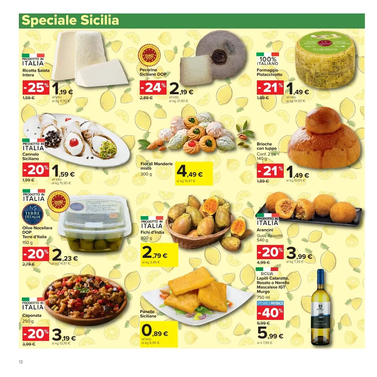 Volantino Carrefour Market, pagina 12 di 30