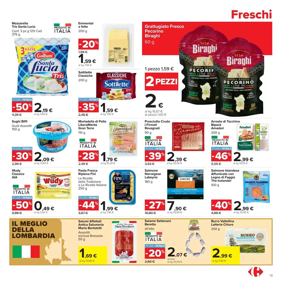 Volantino Carrefour Market, pagina 13 di 30