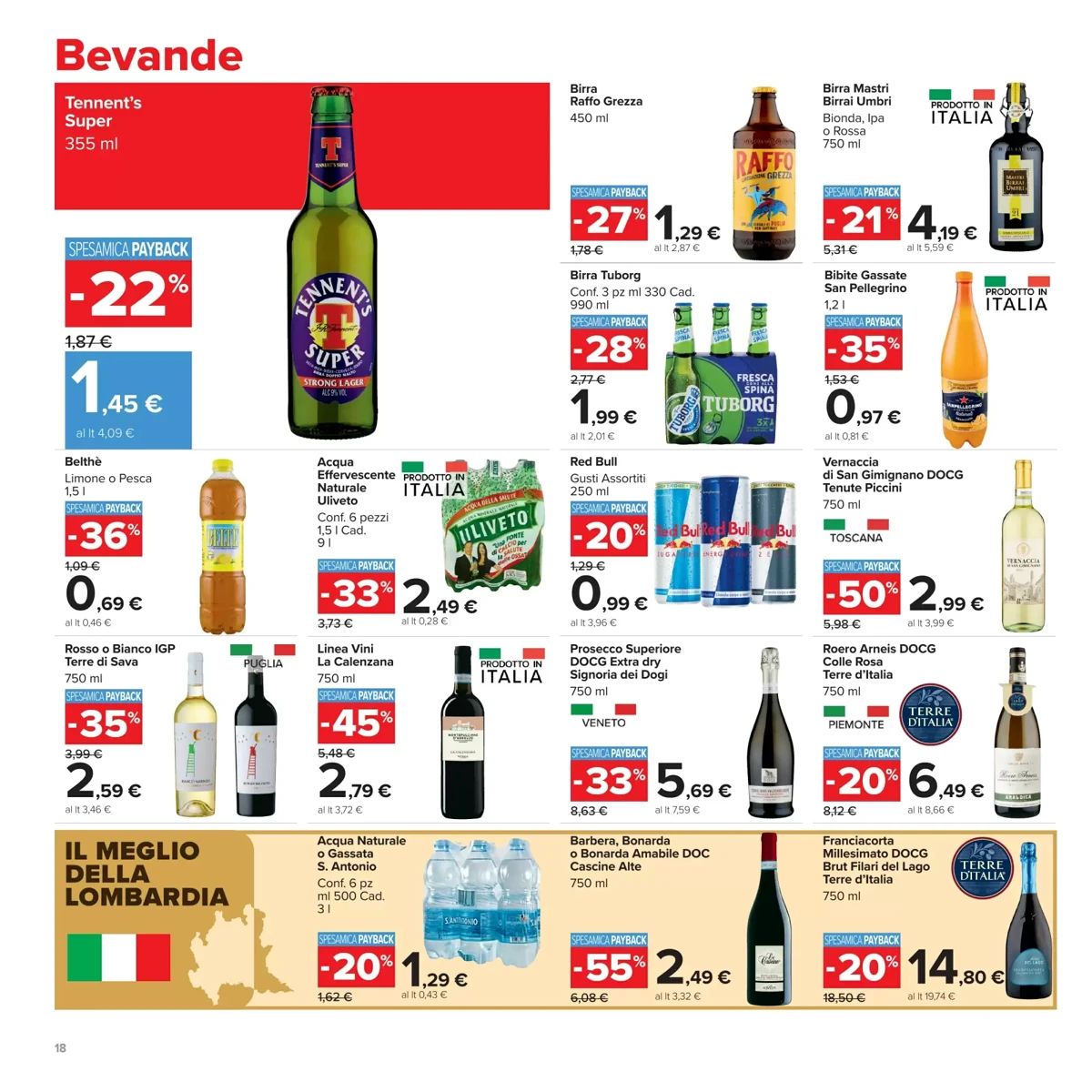 Volantino Carrefour Market, pagina 18 di 30