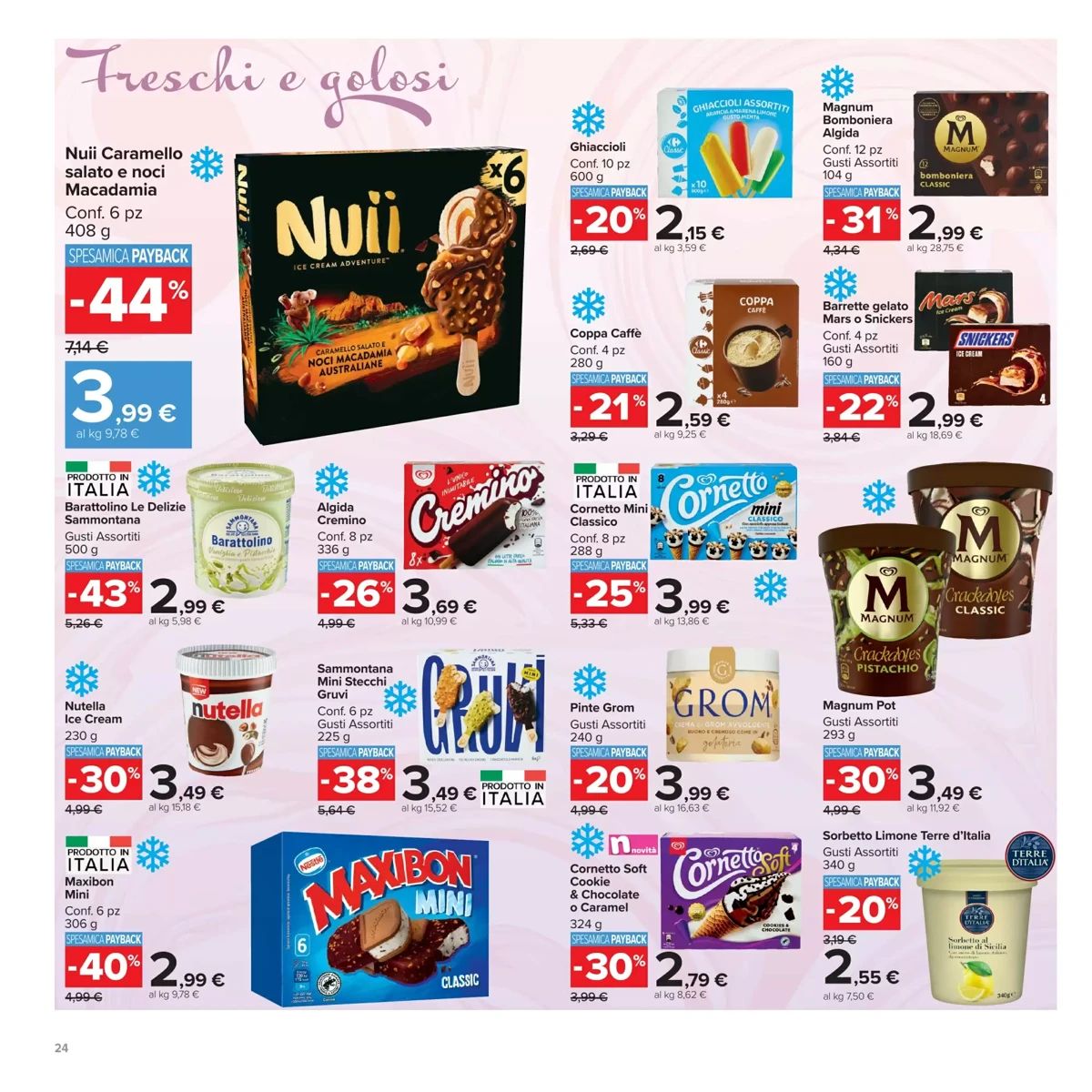 Volantino Carrefour Market, pagina 24 di 30