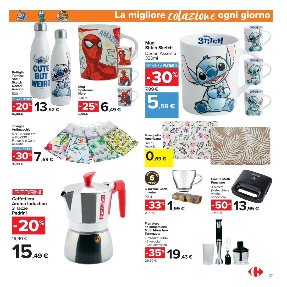Volantino Carrefour Market, pagina 27 di 30