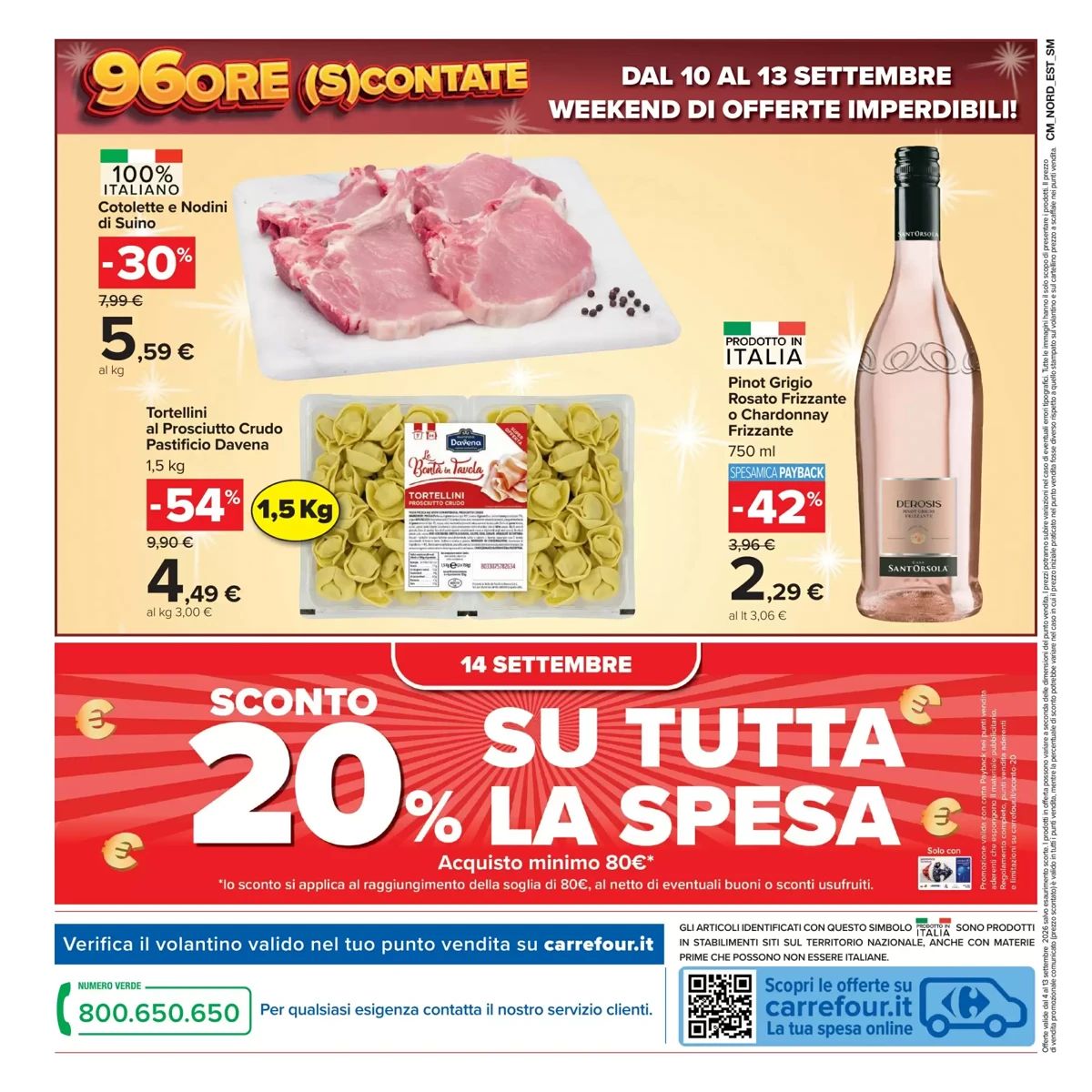 Volantino Carrefour Market, pagina 30 di 30