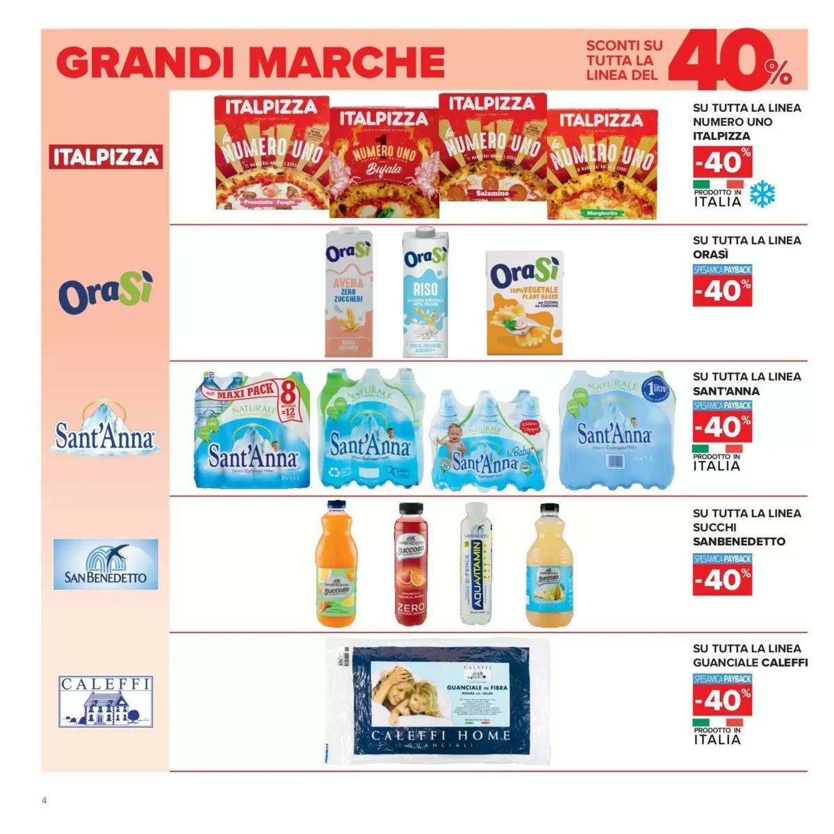 Volantino Carrefour Market, pagina 4 di 30