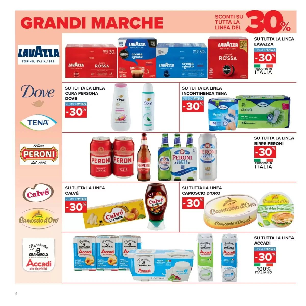 Volantino Carrefour Market, pagina 6 di 30