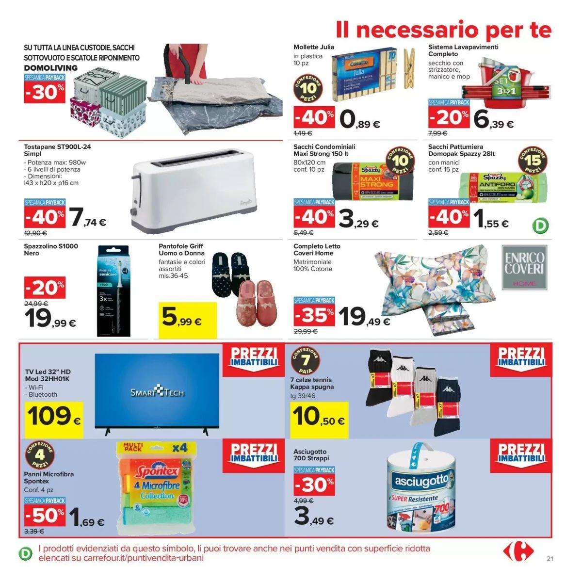 Volantino Carrefour Market, pagina 21 di 30