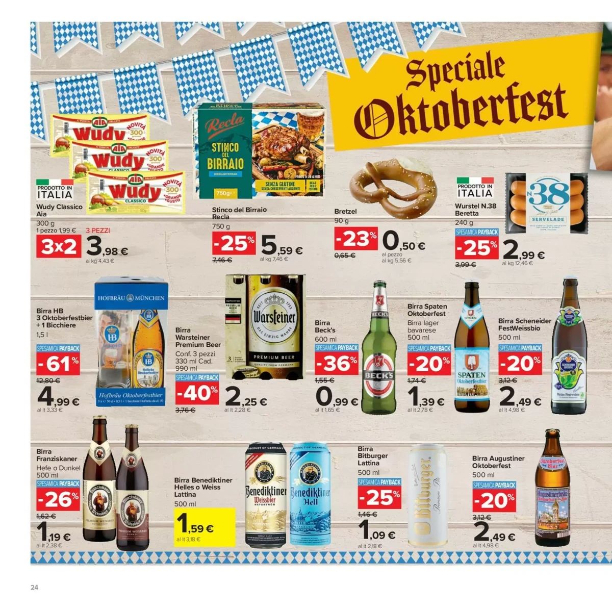 Volantino Carrefour Market, pagina 24 di 30