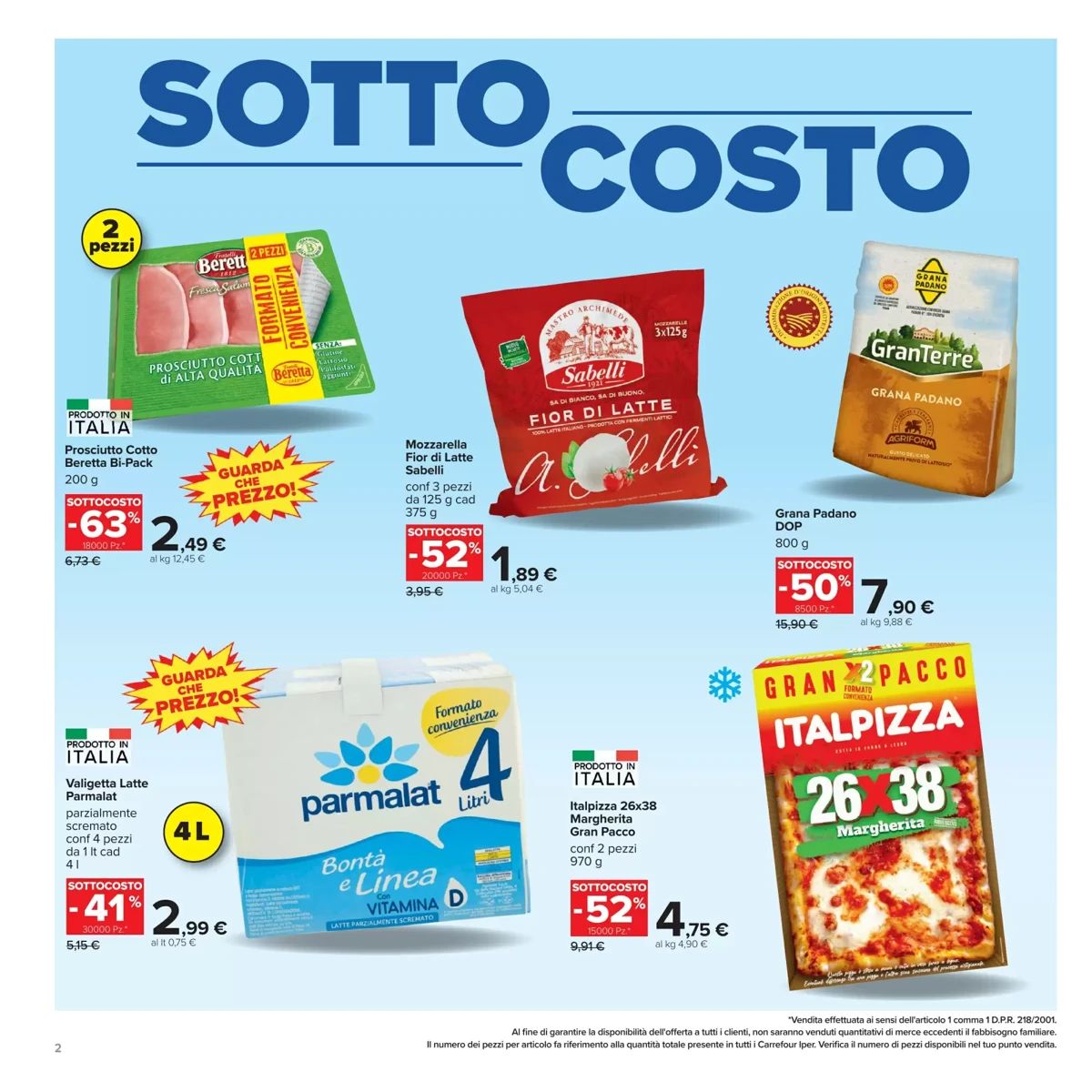 Volantino Carrefour, pagina 2 di 50