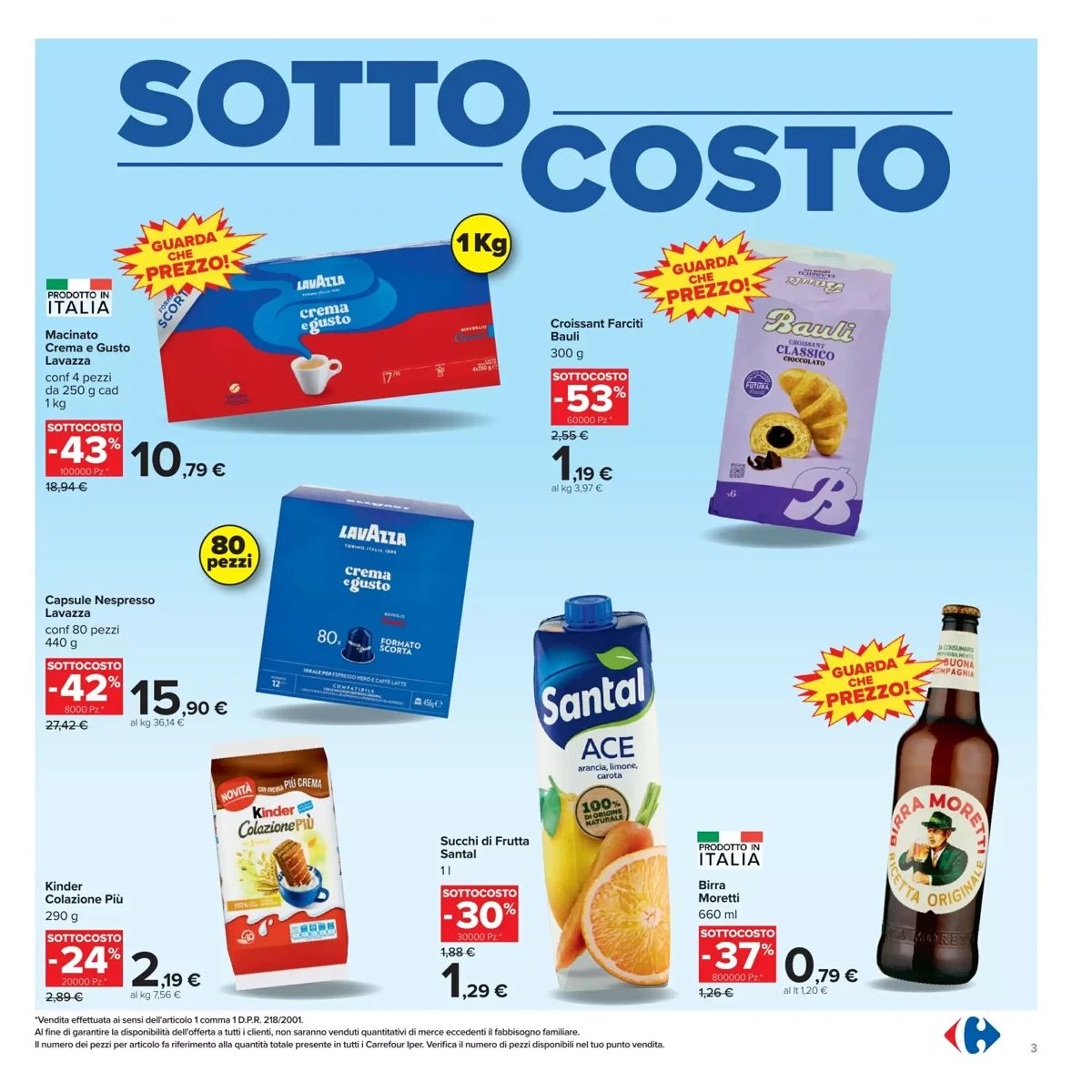 Volantino Carrefour, pagina 3 di 50