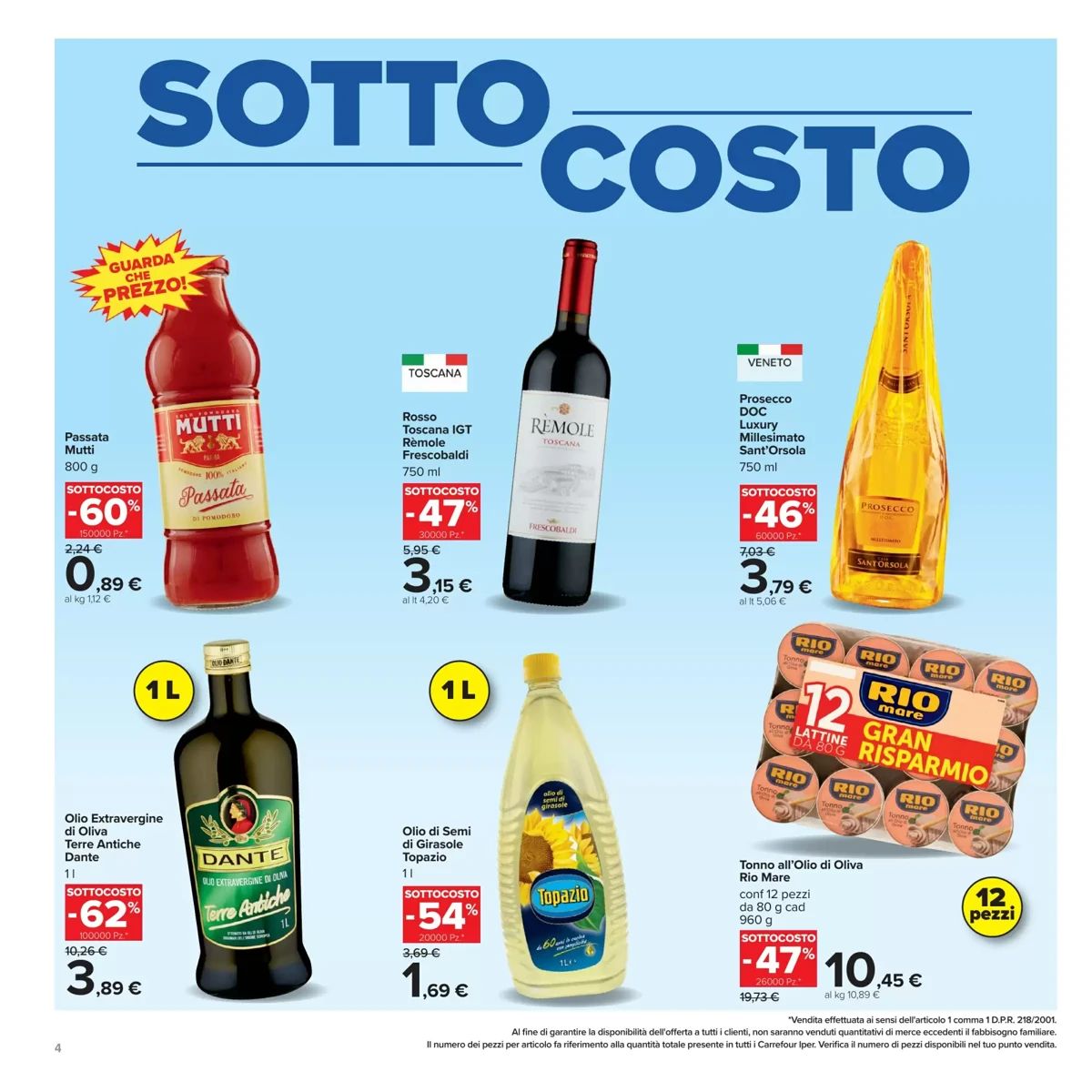Volantino Carrefour, pagina 4 di 50