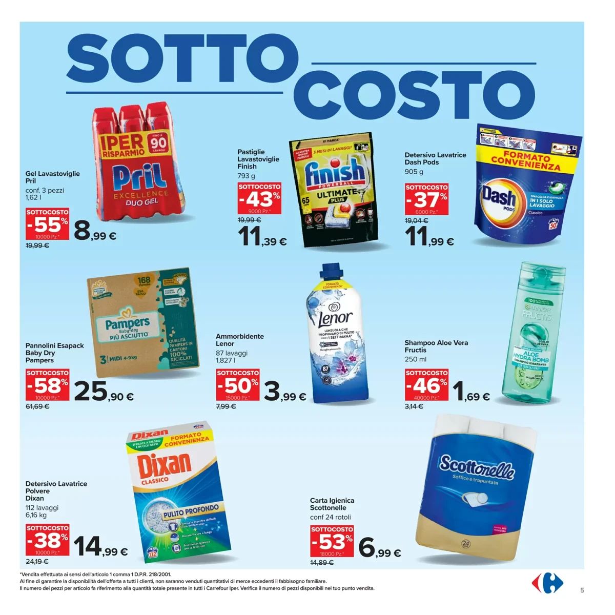 Volantino Carrefour, pagina 5 di 50