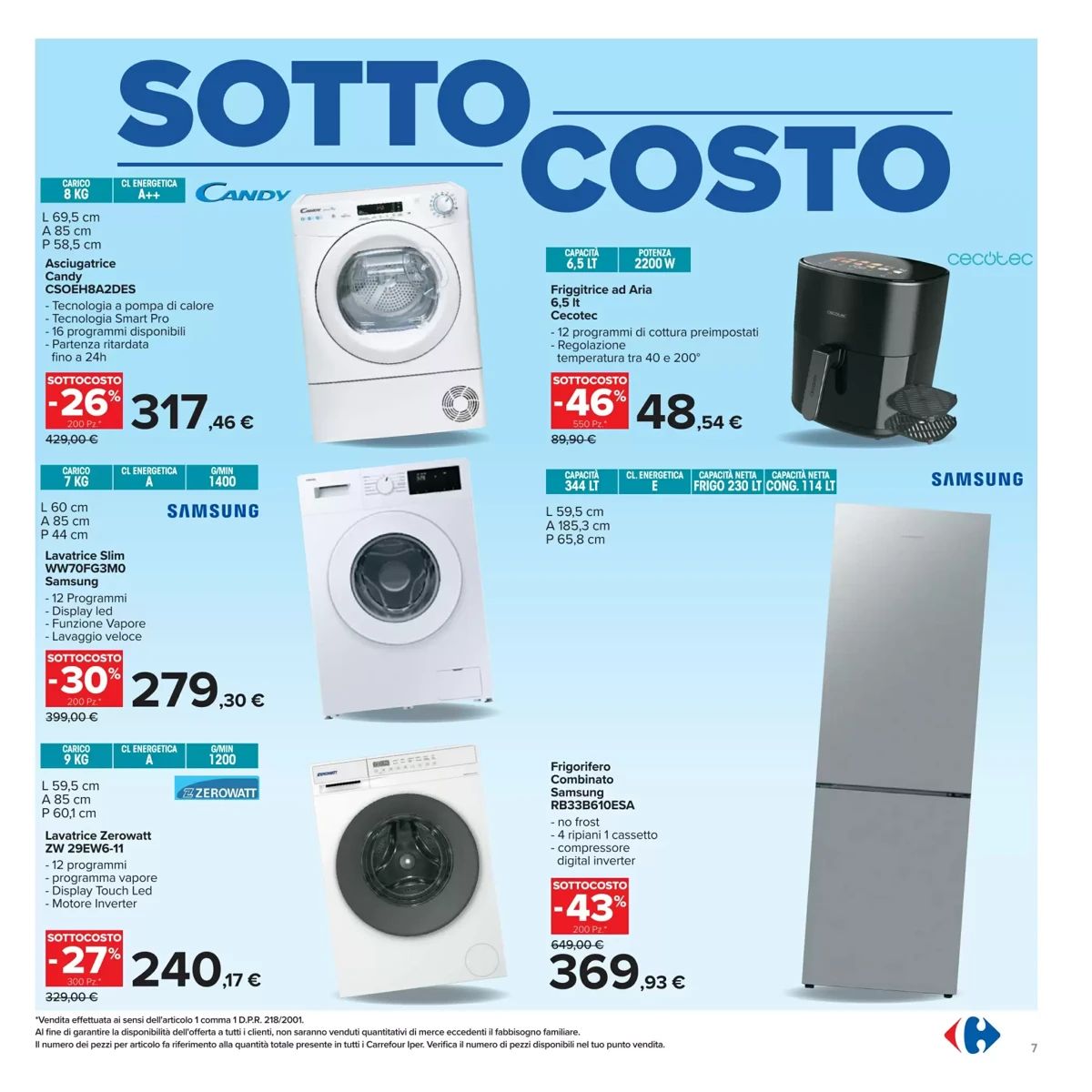 Volantino Carrefour, pagina 7 di 50