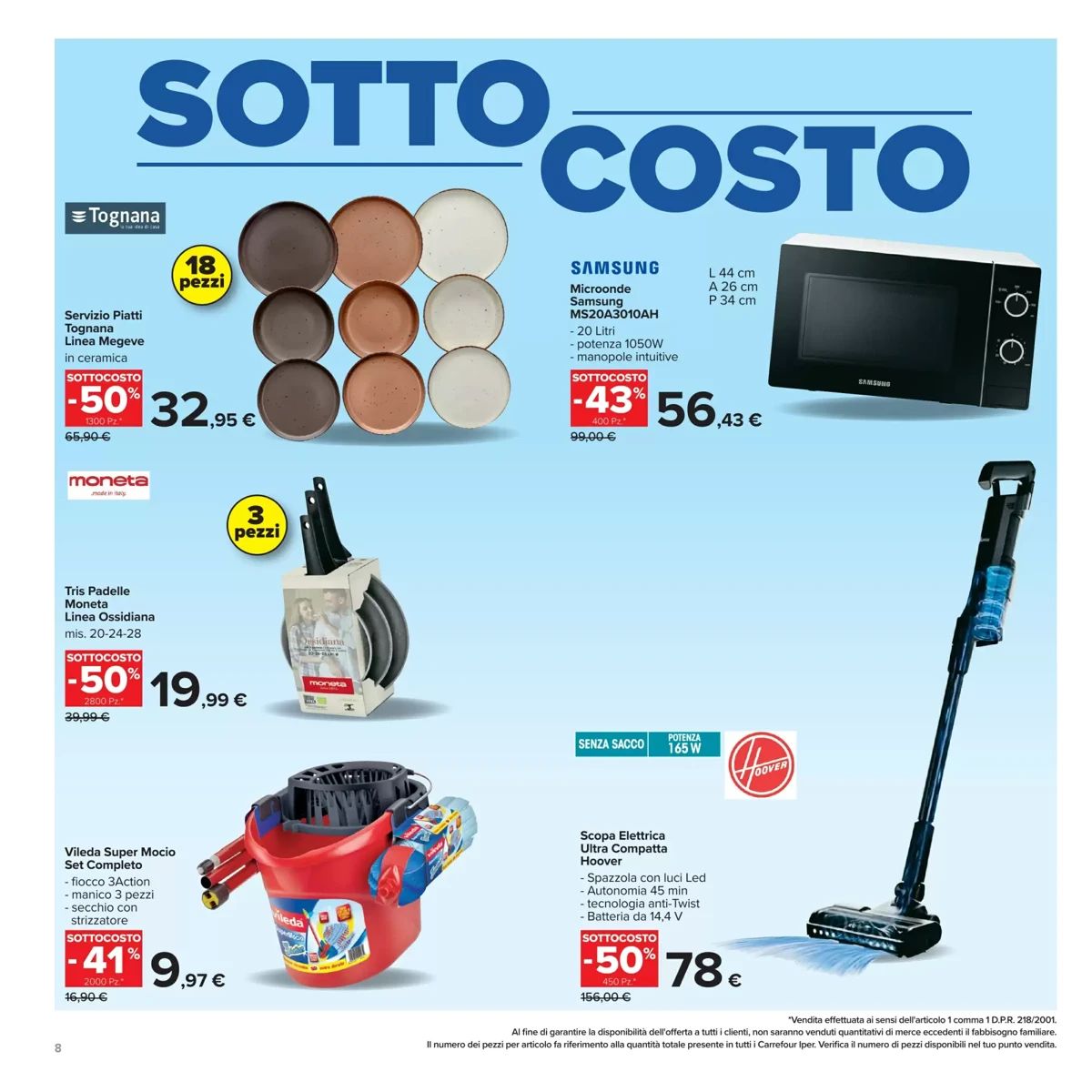 Volantino Carrefour, pagina 8 di 50