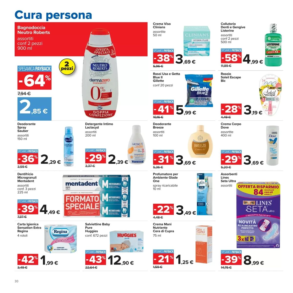 Volantino Carrefour, pagina 30 di 50
