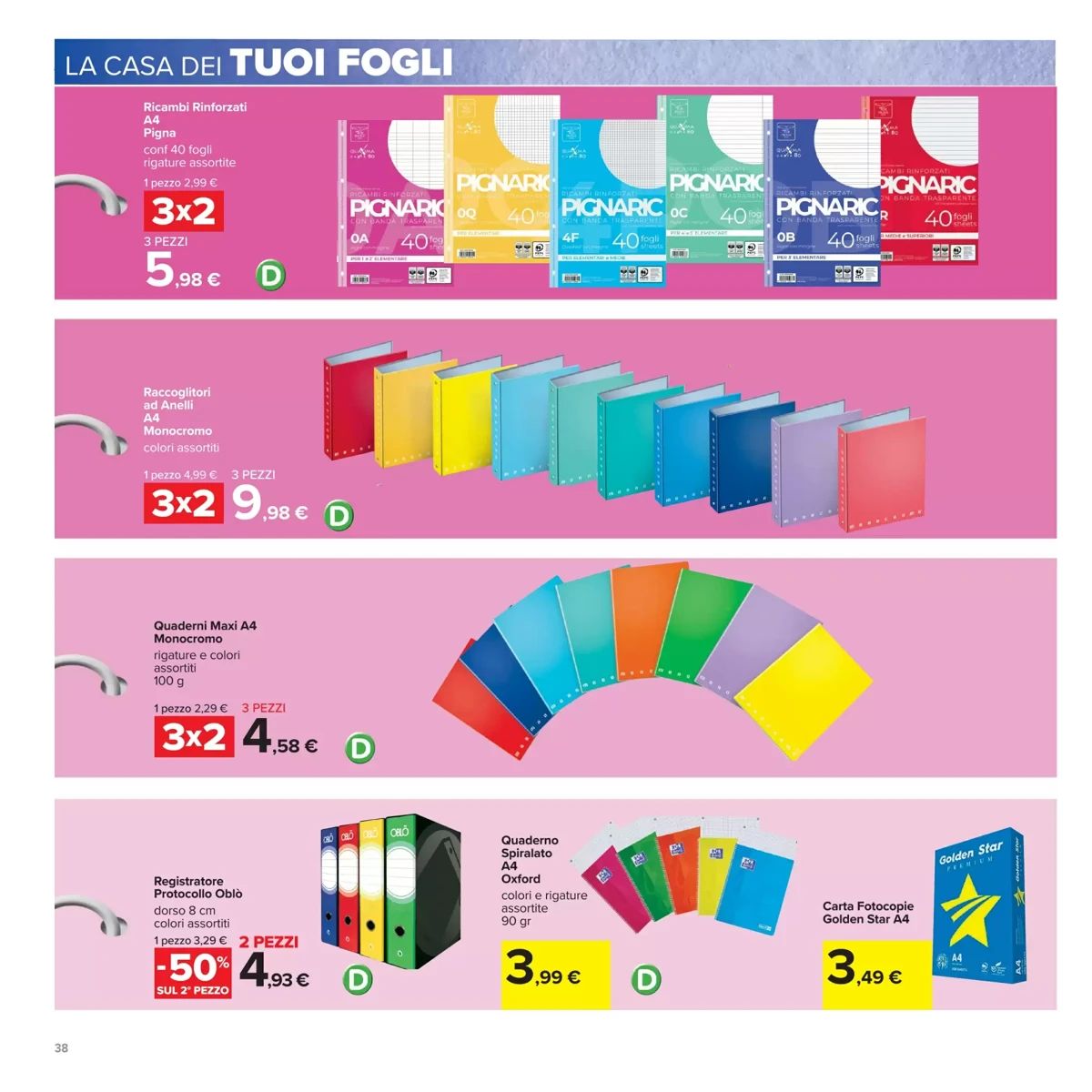Volantino Carrefour, pagina 38 di 50