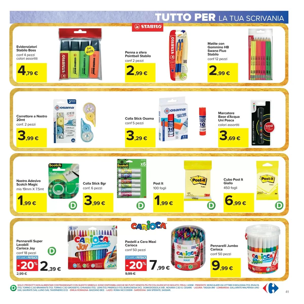 Volantino Carrefour, pagina 41 di 50